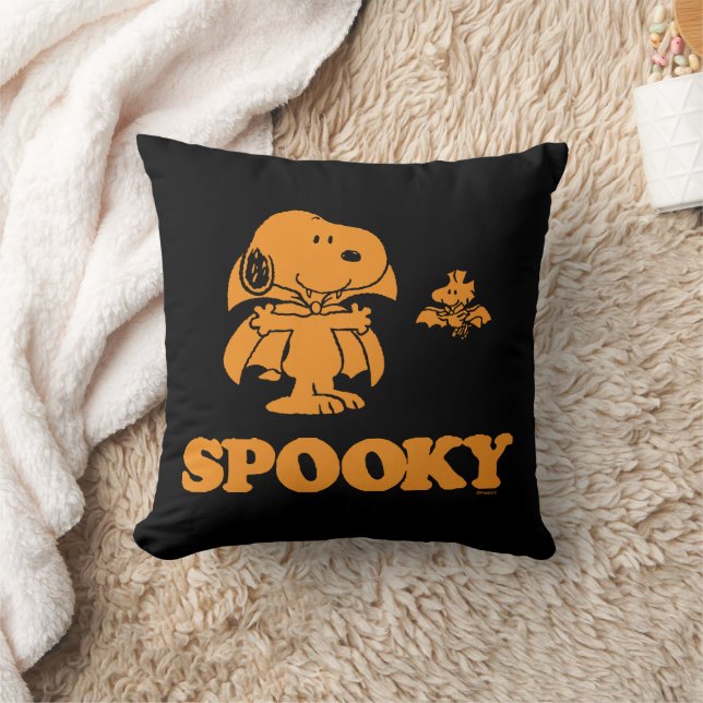 Coussin cacahuètes | Snoopy & Woodstock Éffrayant (Couverture)