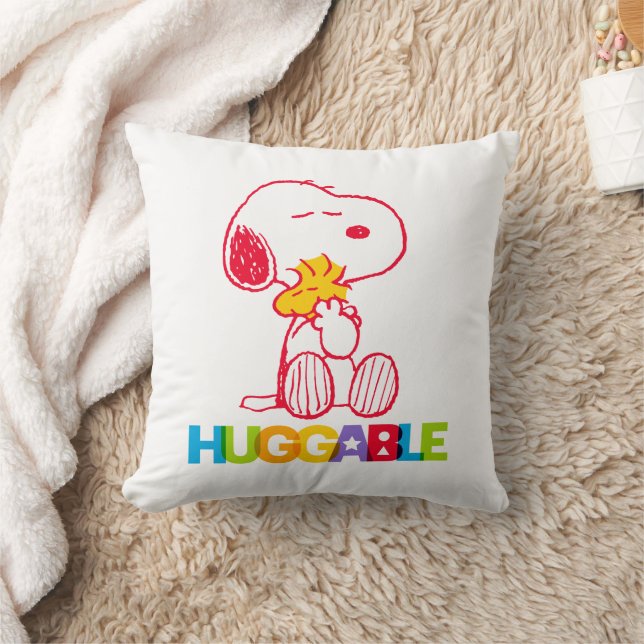 Coussin cacahuètes | Snoopy & Woodstock Huggable (Couverture)