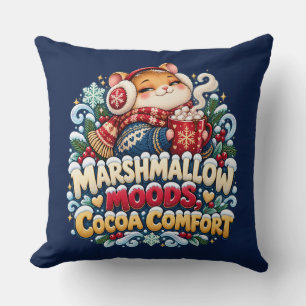 Coussin Cacao Mitten Magic Classique Renard Hivernal Migno