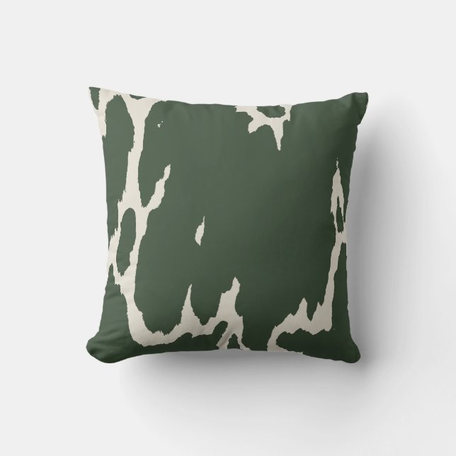 Coussin Cachette Sauvage Forêt Fumée (Recto)