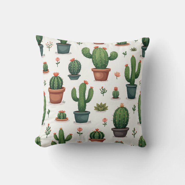 Coussin Cactus (Recto)