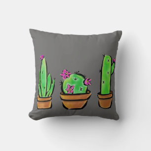 Coussin Cactus cactus cactus succulents