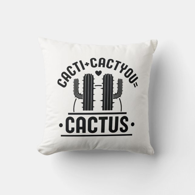 Coussin Cactus Cactyou Cactus (Recto)