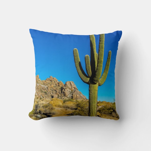 Coussin Cactus debout (Recto)