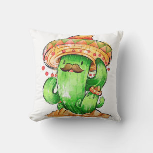 Coussin Cactus mignon