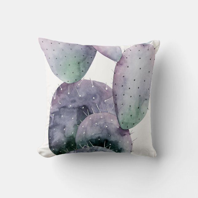 Coussin Cactus pourpre (Recto)