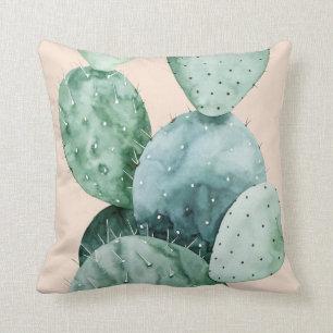 Coussin Cactus sur le corail