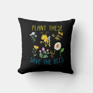 Coussin Cadeau apiculteur Plantes Qui Sauvent Les Abeill
