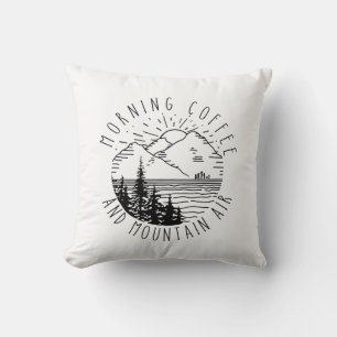 Coussin Cadeau Camper   Café Du Matin Et Fêtes D'Air De Mo