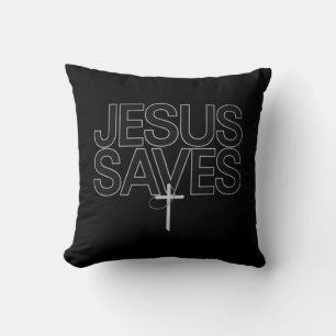 Coussin Cadeau chrétien Jésus Foi Verset de la Bible