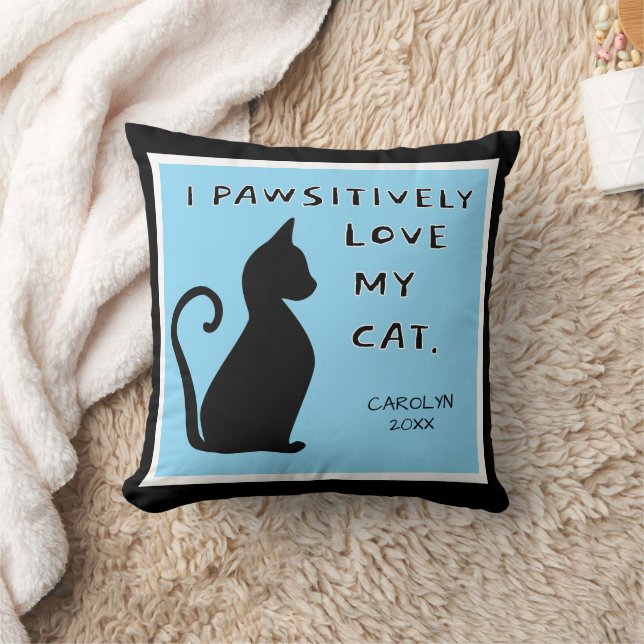 Coussin Cadeau! Couture Amoureux des chats mignonne Coussi (Couverture)