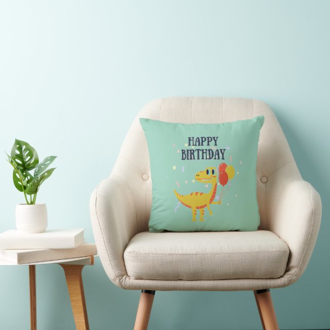 Coussin Cadeau d'Anniversaire (Chaise)