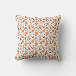 Coussin Cadeau d'anniversaire La mer jette son sort à ja