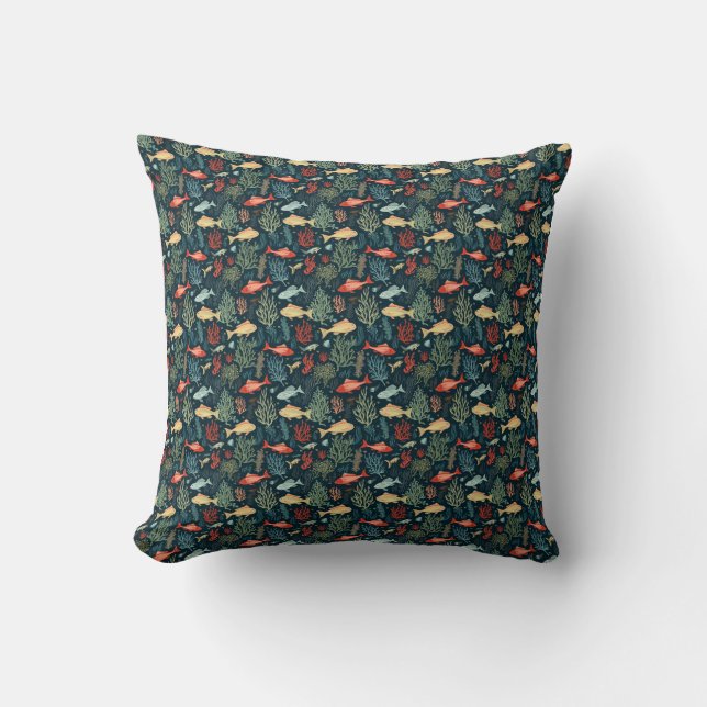 Coussin Cadeau d'anniversaire | L'océan ne se précipite pa (Recto)