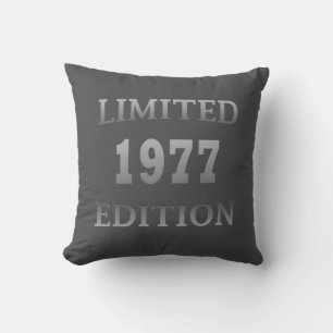 Coussin Cadeau d'anniversaire né en 1977
