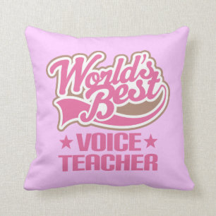 Coussin Cadeau d'appréciation de musique de professeur de