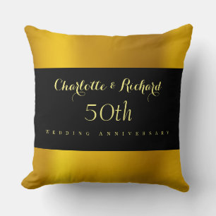 Coussin Cadeau de 50e anniversaire de mariage 