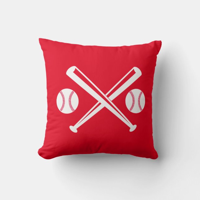 Coussin Cadeau de baseball réversible (Recto)