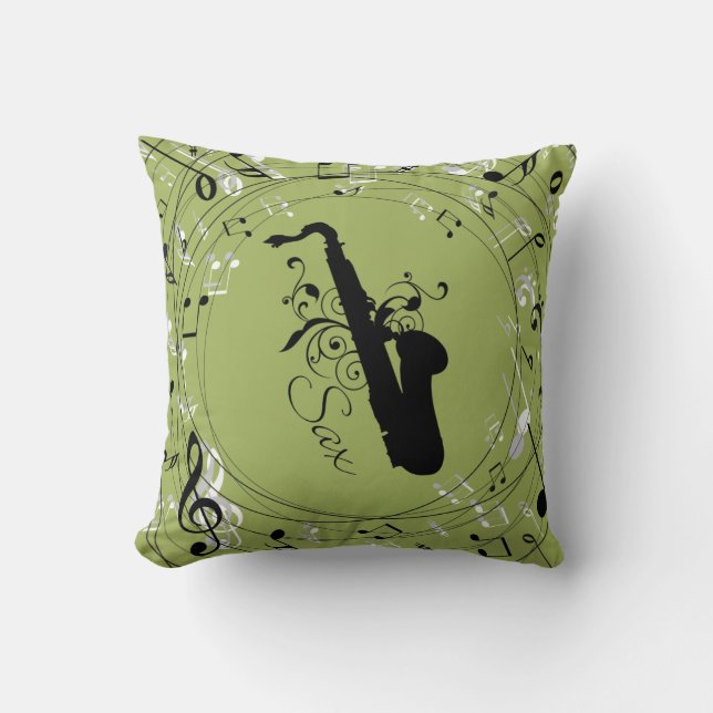 Coussin Cadeau de carreau d'instrument de musique de (Recto)
