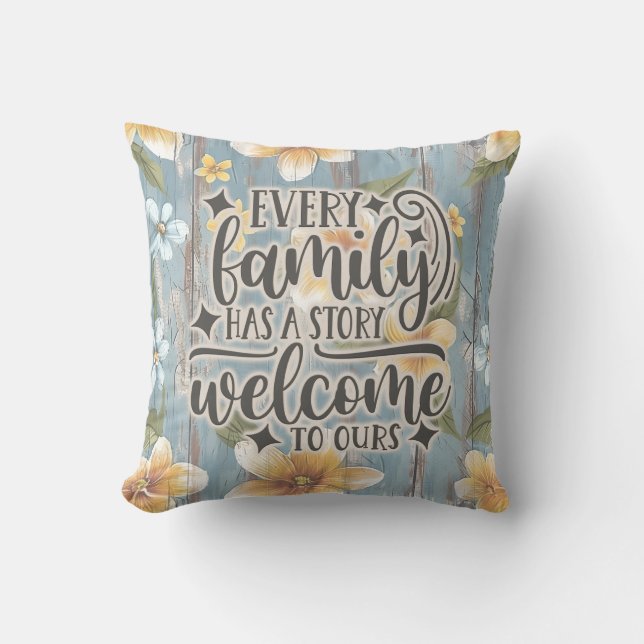 Coussin Cadeau de Clôture de Transaction Immobilière Chaqu (Recto)