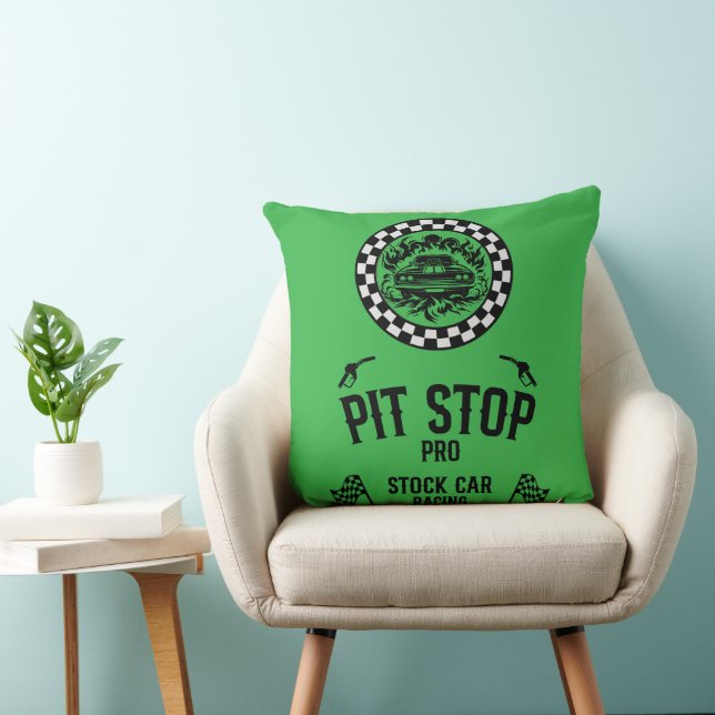 Coussin Cadeau de course de voitures de série (Chaise)