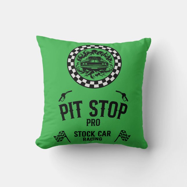 Coussin Cadeau de course de voitures de série (Recto)