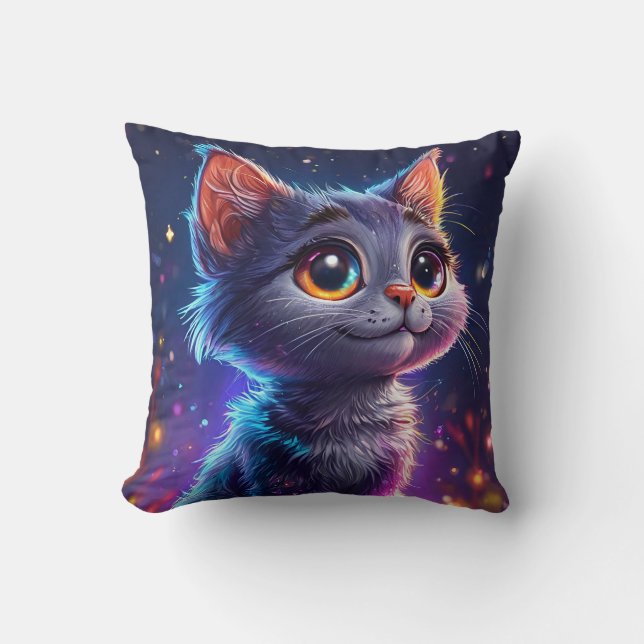 Coussin 🐱 Cadeau de décoration pour maison confortable av (Recto)