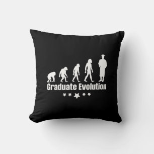Coussin Cadeau de diplôme Évolution des diplômés