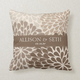 Coussin Cadeau de Fête de Mariage Chrysanthème (Sourcils d