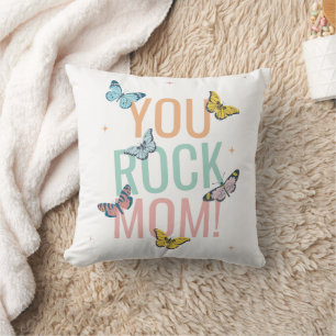 Coussin Cadeau de fête des mères, Cadeau d'anniversaire po