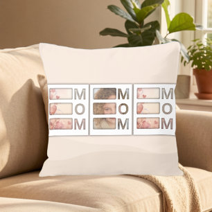 Coussin Cadeau de garde moderne pour l'anniversaire de mam