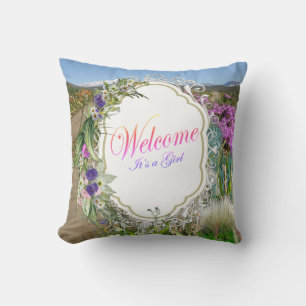 Coussin Cadeau de jetée de couverture de bébé de douche de