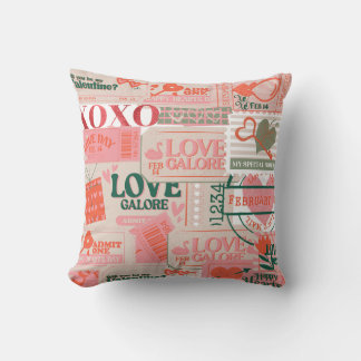 Coussin cadeau de la Saint Valentin