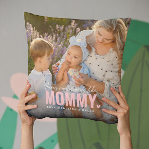 Coussin Cadeau de MAMAN souvenir photo personnalisé mignon