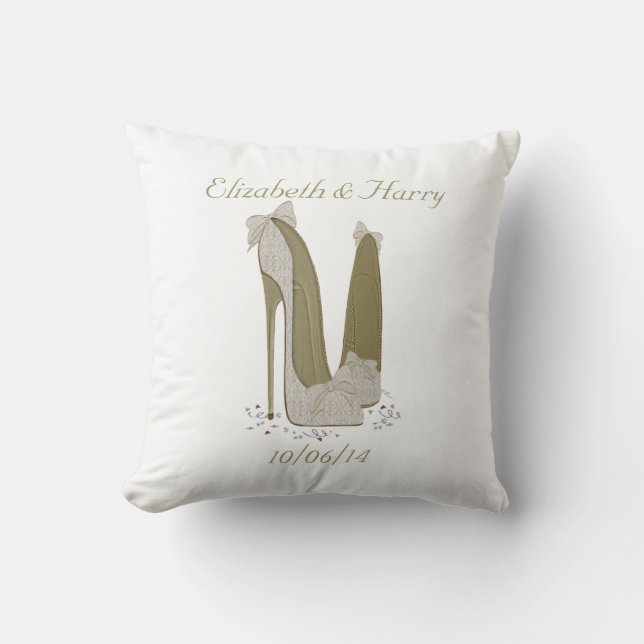 Coussin Cadeau de mariage/coussin de faveur (Recto)
