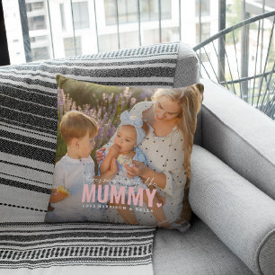 Coussin Cadeau de MUMMY souvenir photo personnalisé MIGNON