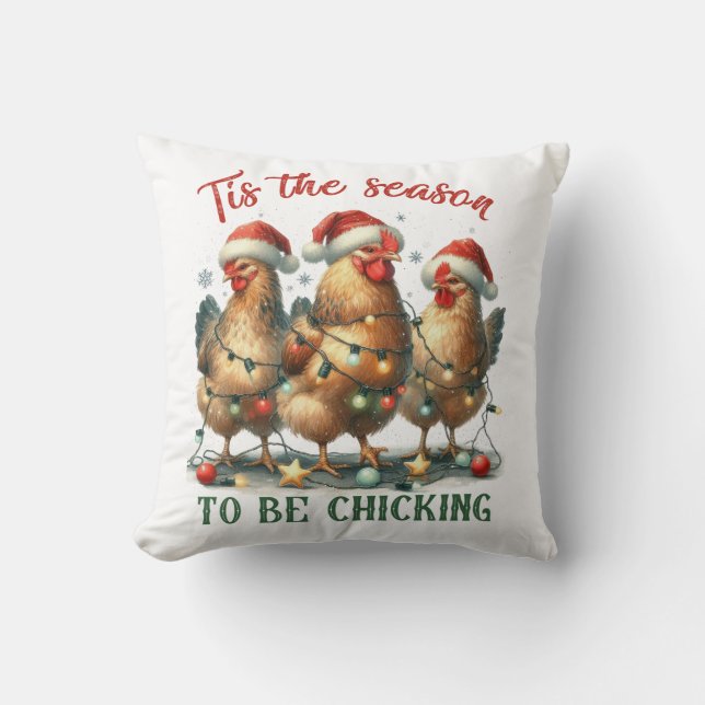 Coussin Cadeau de Noël à choisir (Recto)