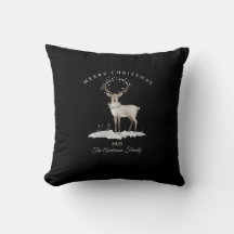 Cadeau de Noël blanc crème personnalisé