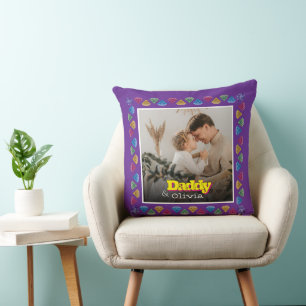 Coussin Cadeau de Père Sentimental - Cadeau de famille per
