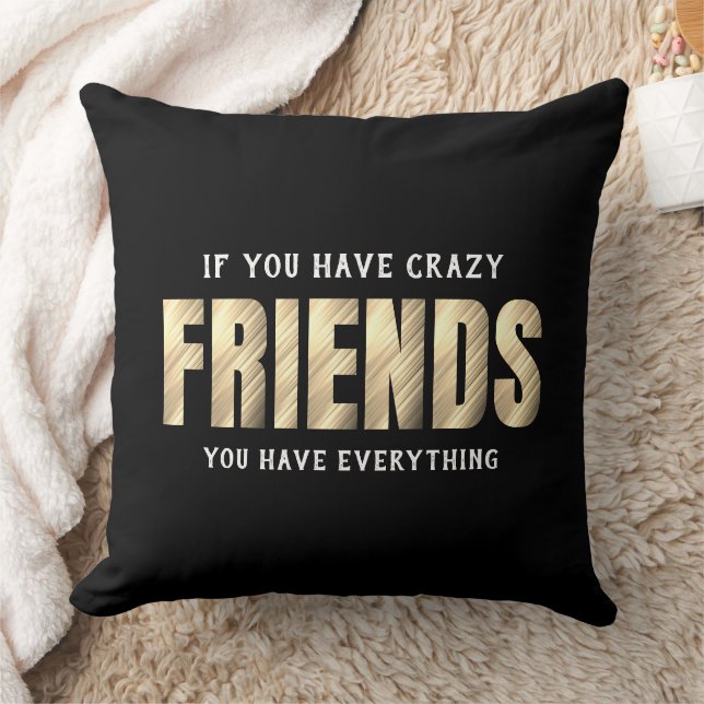 Coussin Cadeau de photo de meilleurs amis (Couverture)