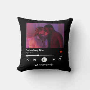 Coussin Cadeau de photo personnalisé pour anniversaire de