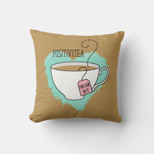 Coussin Cadeau de Positivitea pour une nouvelle maison