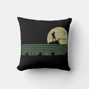 Coussin Cadeau de randonneur explorateur de pleine nature