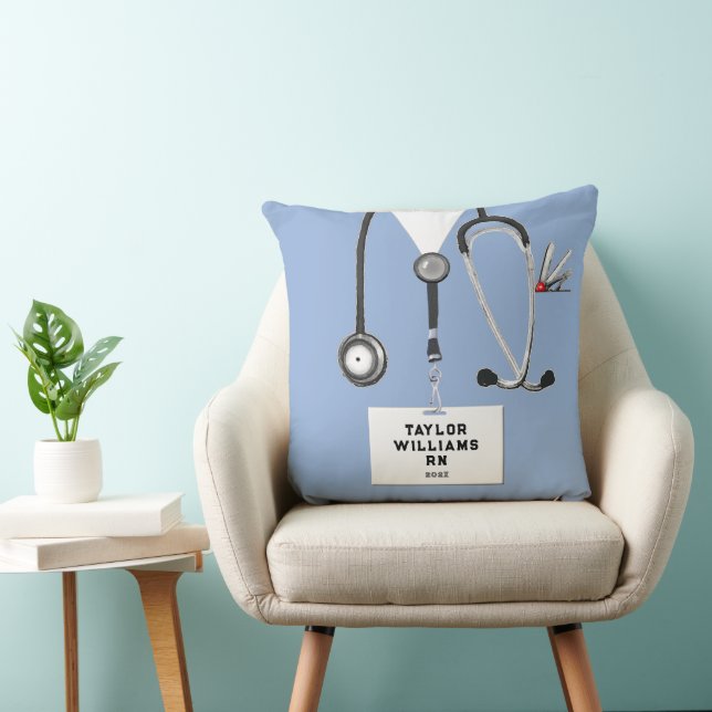 Coussin Cadeau d'infirmière créative (Chaise)