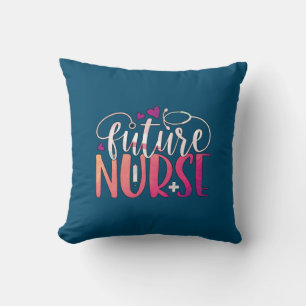 Coussin Cadeau d'infirmière   Future infirmière