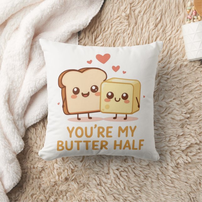 Coussin Cadeau drôle et mignon de la Saint-Valentin (Couverture)