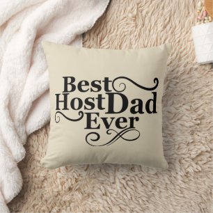 Coussin Cadeau drôle pour la fête des pères Meilleur papa