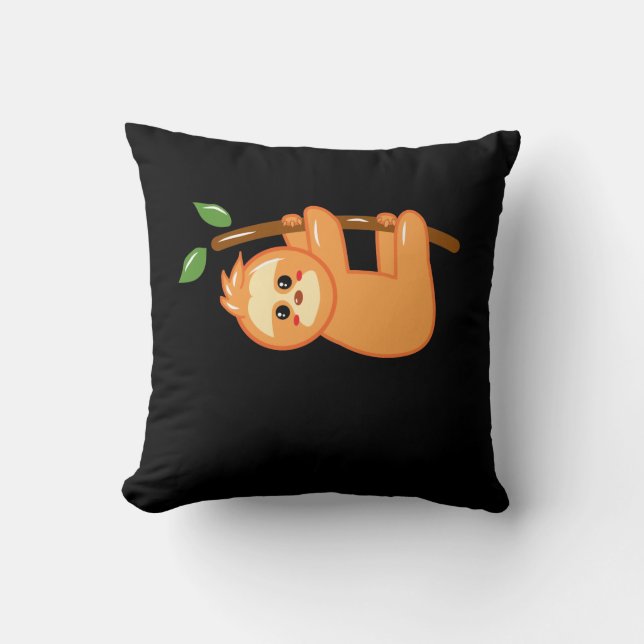 Coussin Cadeau du Costa Rica de paresse de Pura Vida (Recto)