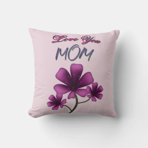 Coussin Cadeau floral personnalisé et sur mesure pour la f