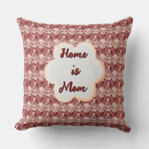 Coussin Cadeau floral personnalisé et sur mesure pour la f